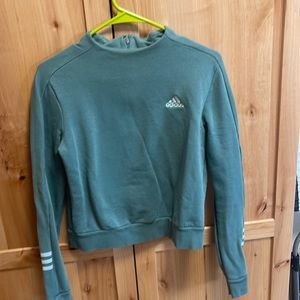 adidas Sage Green Sweatshirt, small